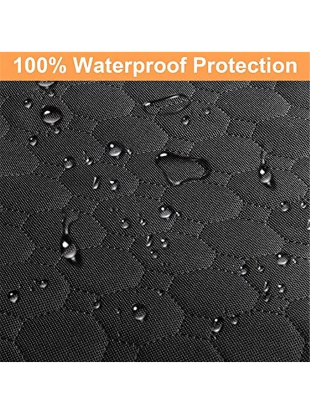 Dog Car Seat Cover for Back Seat, Waterproof Dog Hammock for Car